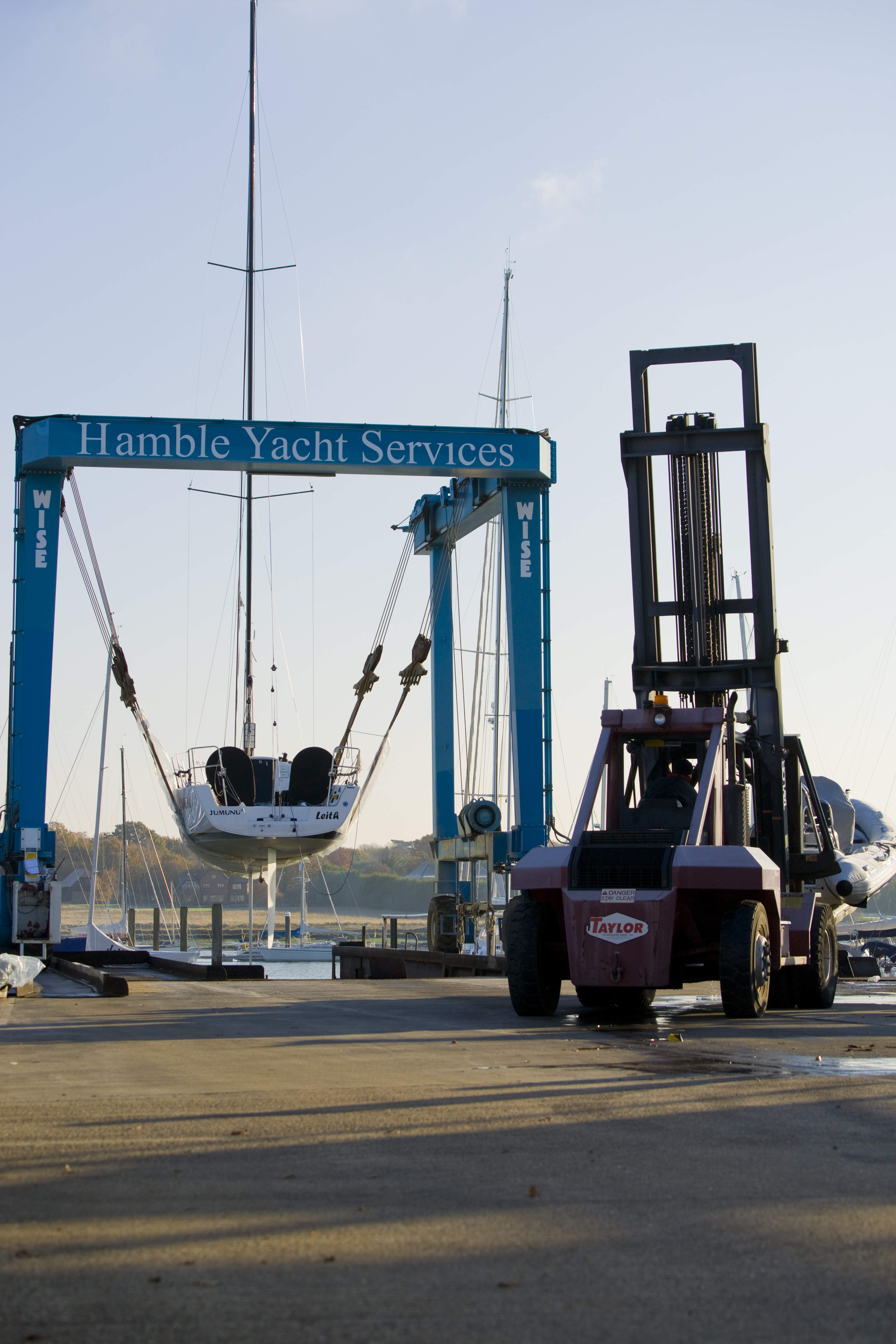 hamble yacht service